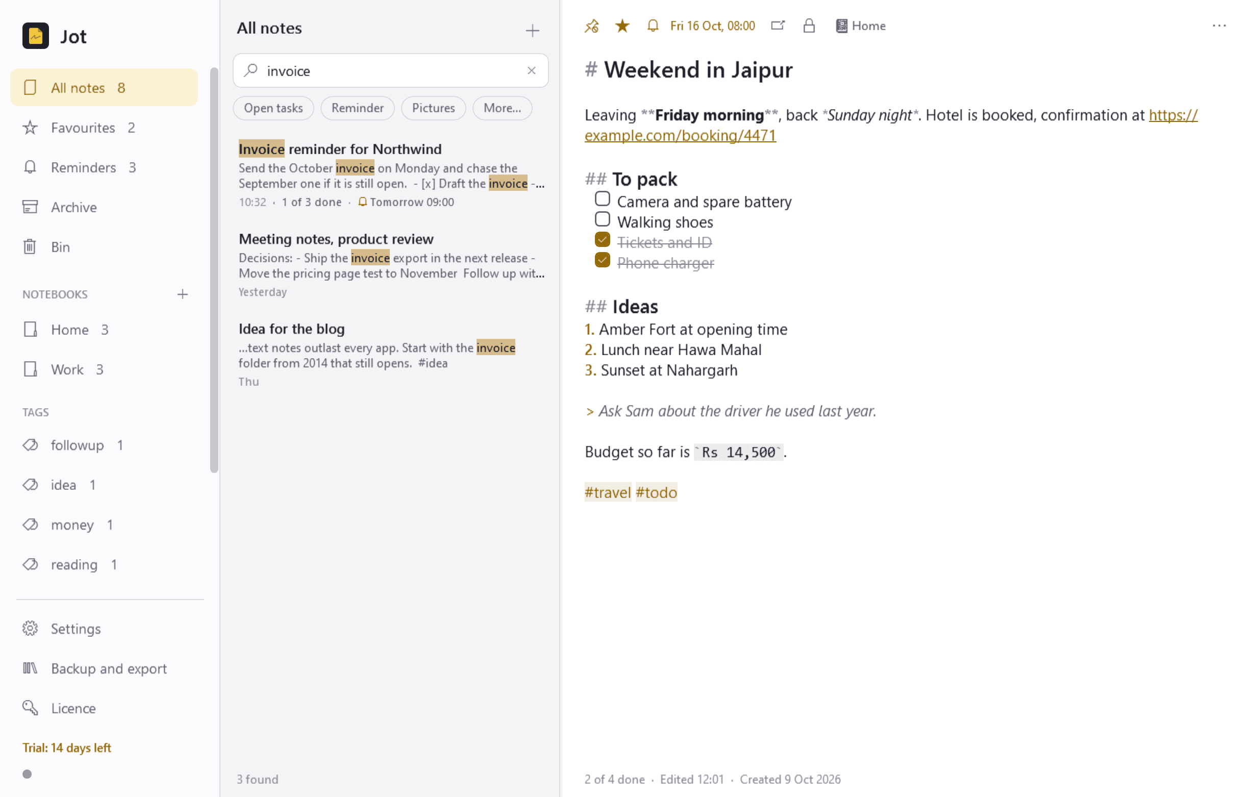 Jot screen 2