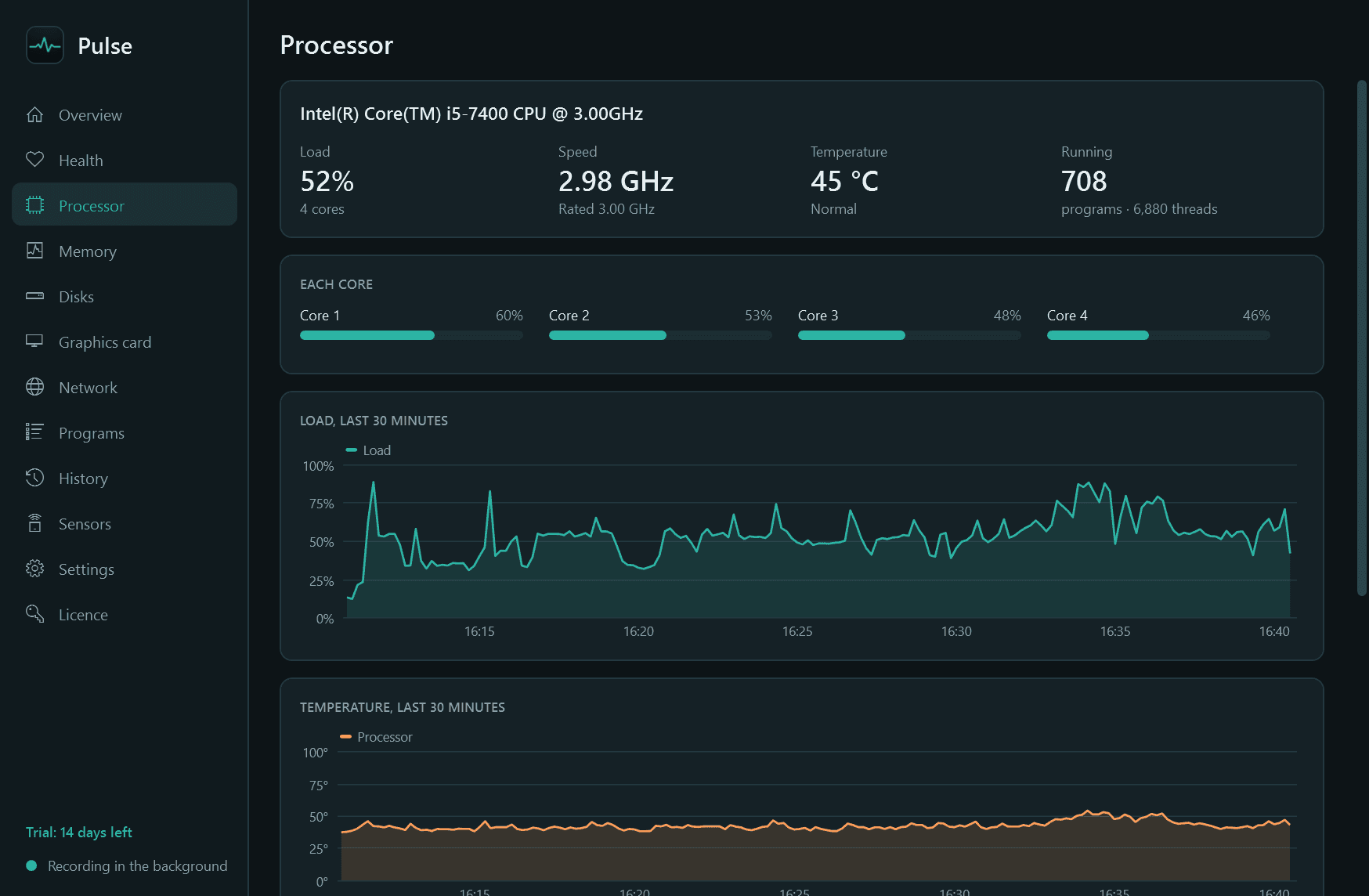 Pulse screen 2
